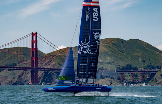 Watch SailGP Up Close Aboard a Fast & Family-Friendly J/105
