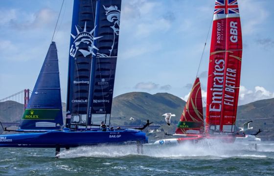 Watch SailGP Up Close Aboard a Fast & Family-Friendly J/105