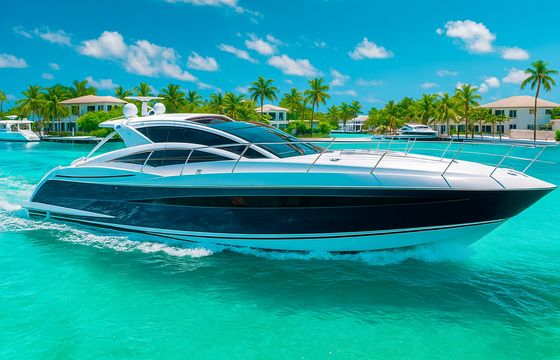 Beautiful Luxury 58’ express style yacht