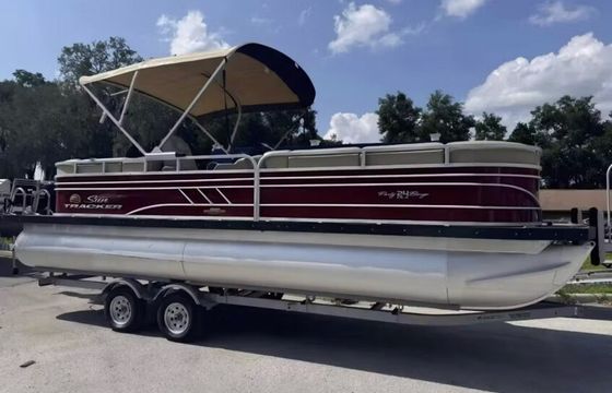 24ft Sun Tracker Party Barge – Anna Maria Island Adventure