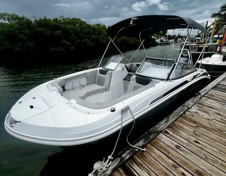 Premium Deckboat with Seat and Sound Upgrades - Perfect Sandbar Boat