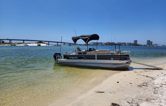 20' Pontoon "Our Happy Place" Mobile and Dauphin Island