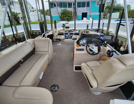 20' Pontoon "Our Happy Place" Mobile and Dauphin Island