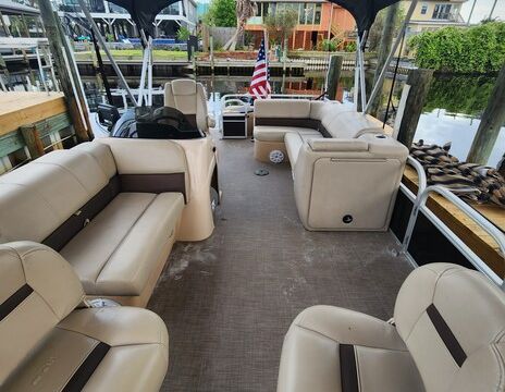 20' Pontoon "Our Happy Place" Mobile and Dauphin Island
