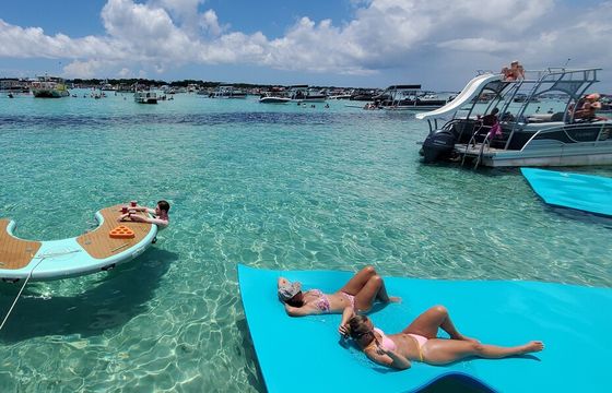 Crab Island Party!! Paddleboard,Lily Pad, Inflatables