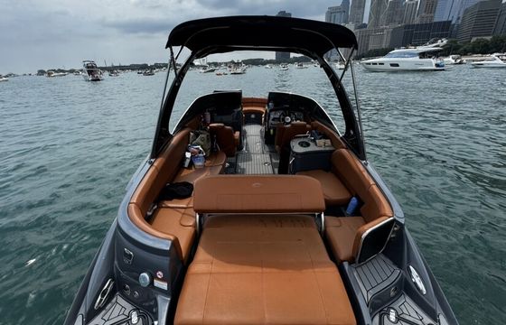 Sleek 29ft Sport Cruiser | Playpen, Skyline, Sunset | Capt, Fuel Incl.