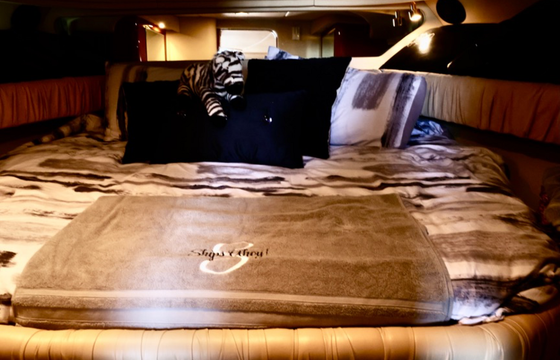 "Ships Ahoy!" : 38' yacht rental at Lake of the Ozarks