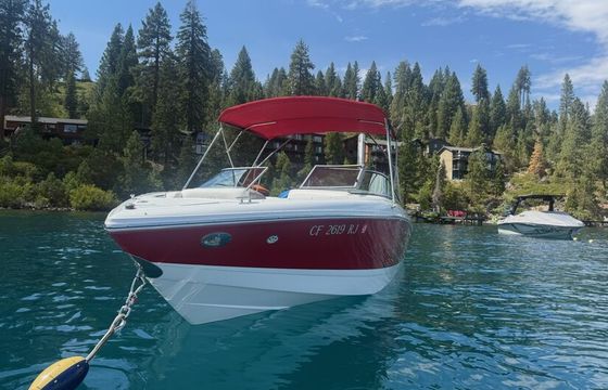 Cherry Red Cobalt 200  Bowrider - 
Lake Tahoe Classic