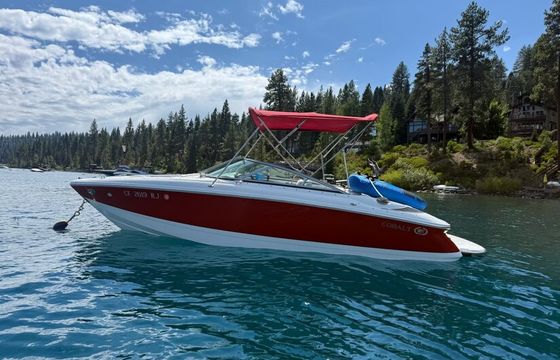 Cherry Red Cobalt 200  Bowrider - 
Lake Tahoe Classic