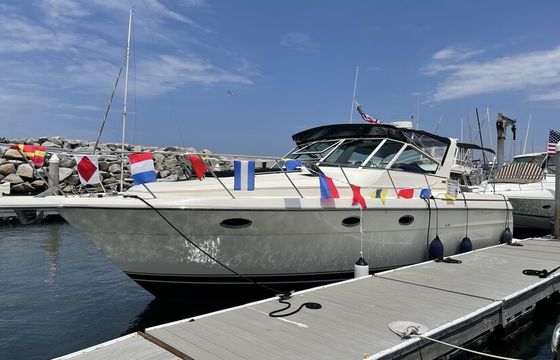 38' Tiara Cruising Yacht for Small Group Harbor Cruises in South Bay
