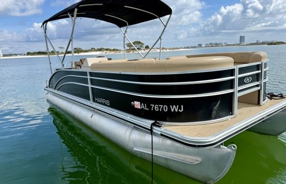 2023 23’ Harris Switchback Pontoon | Seats 12 | Orange Beach