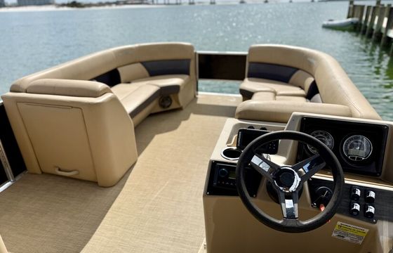 2023 23’ Harris Switchback Pontoon | Seats 12 | Orange Beach