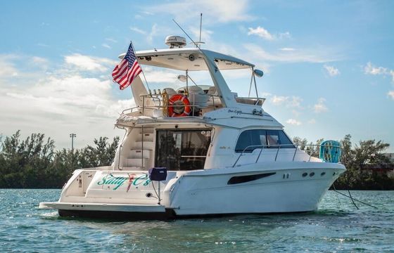 Sea Ray Sedan 50ft – Private Miami Yacht w/ Island Stop