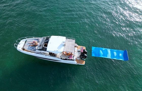 The Social Choice: "The Ultimate Sandbar Party Boat- BBQ, floating mat