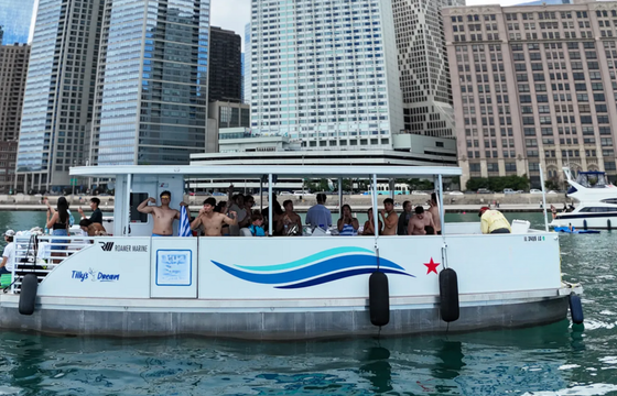 34 Guests, Custom 40-Foot Party Boat