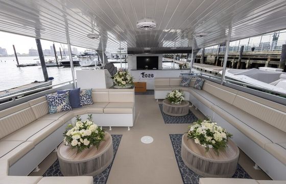 NEW!! CUSTOM LUXURY YACHT- UPSCALE LOUNGE- 30 PASS- FEMALE OWNED
