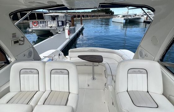 Luxurious 
37’ Sea Ray Sundancer out of Navy Pier Marina for up to 6!