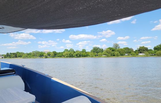 Experience DC aboard an elegant 40 ft Mediterranean Motor Yacht