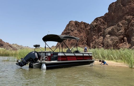 2023 23 FT TRIFECTA TRITOON MER 150 HP