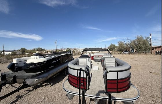 2023 23 FT TRIFECTA TRITOON MER 150 HP
