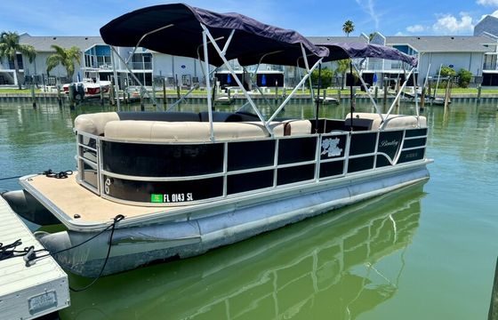 24ft Bentley Pontoon Madeira Beach/Johns Pass