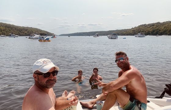 Beautiful Boat On The St. Croix!