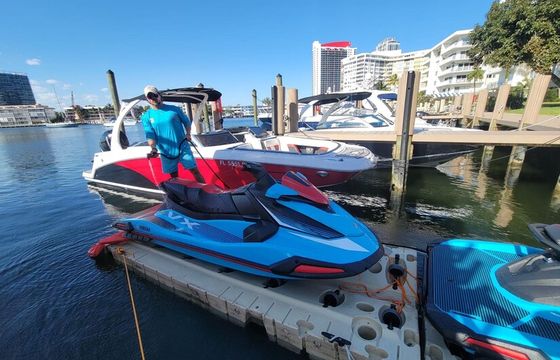 brand-new jet skis (kosher guide tour optional)