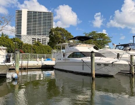 Miami luxury boat | sea ray 37 ft + captain included