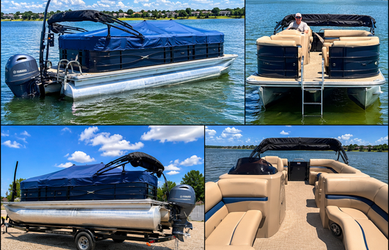 2019 Berkshire Pontoon | 115HP Yamaha | Family Fun on local lakes