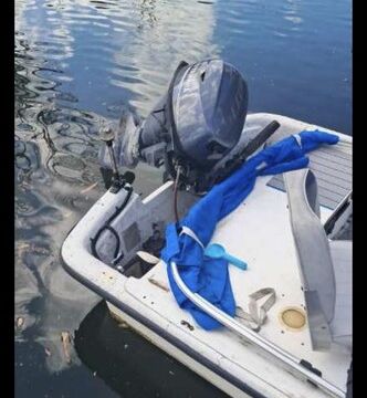 The Hippie Mermaid  Skiff