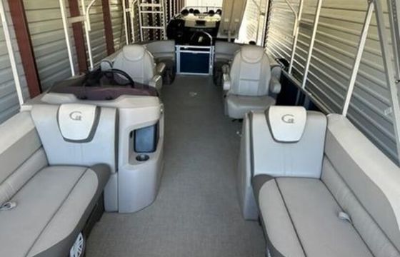 25’ Lounger pontoon  – Full Shade, Seats 13 , Delivered at Pleasant