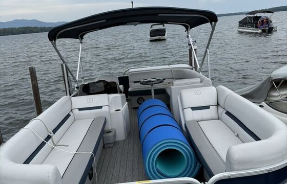 Luxury 22' Tritoon – Spacious, Smooth Ride & Family Fun
