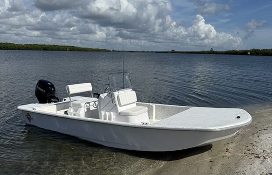 17’ Center Console Flats Boat in Indian River!