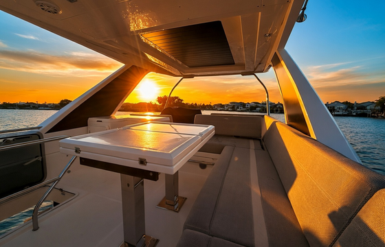 Exclusive 53ft 2022 Galeon 500 Fly - Captained Luxury in Tampa Bay
