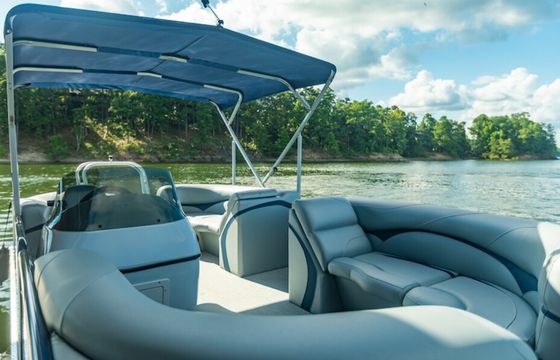 Aloha 25 Tritoon perfect for fun in the sun!  – Hidden Cove