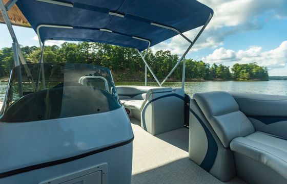 Aloha 25 Tritoon perfect for fun in the sun!  – Hidden Cove