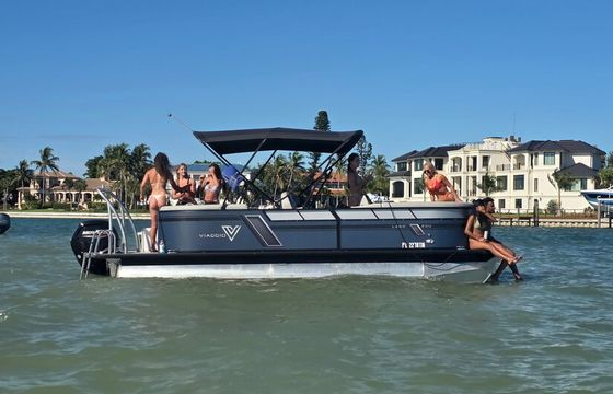 Relaxing 10-Passenger viagio pontoon