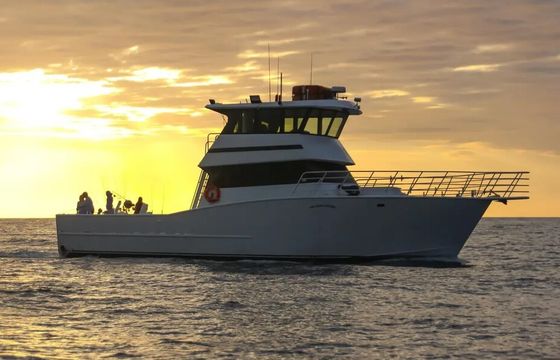Ultimate Fishing Charter Experience 63' Blind Squirrel!