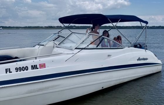 PRIVATE DOLPHIN / ISLAND HOP CHARTER - 24' Hurricane Deck Boat