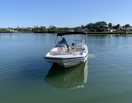 PRIVATE DOLPHIN / ISLAND HOP CHARTER - 24' Hurricane Deck Boat