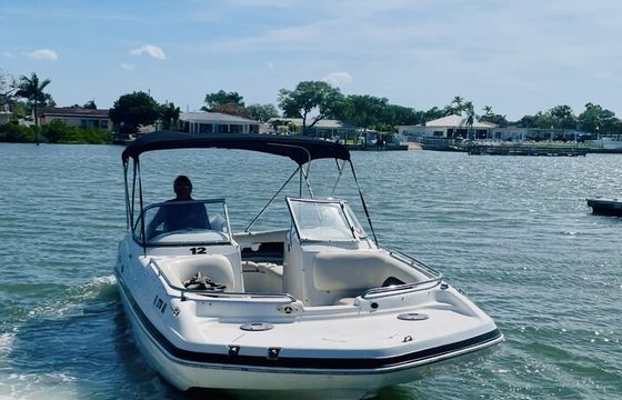 PRIVATE DOLPHIN / ISLAND HOP CHARTER - 24' Hurricane Deck Boat