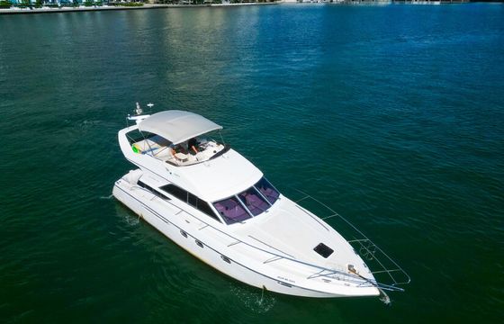 55ft Luxury Yacht with 2 Jet Ski Included in Miami