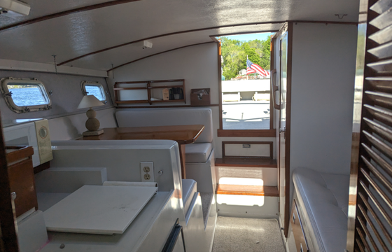Cruise on our 38ft luxury Magnum Yacht
