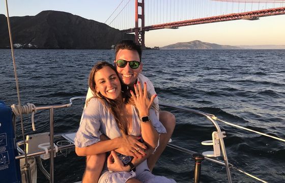Private two hour sailboat charters with Captain up to six people