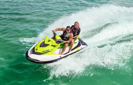 Lake Tahoe Fun! Rent a Sea-Doo GTI 130 from Camp Richardson Marina