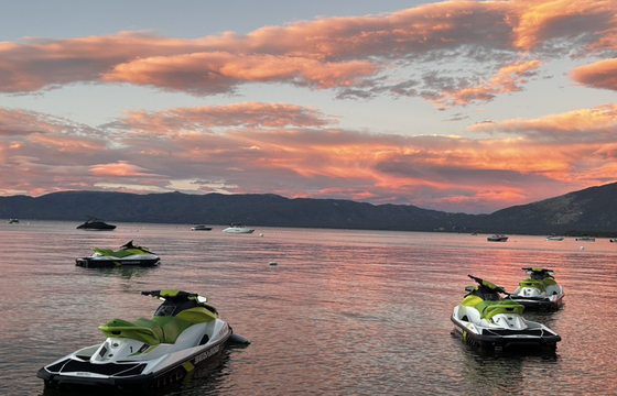 Lake Tahoe Fun! Rent a Sea-Doo GTI 130 from Camp Richardson Marina