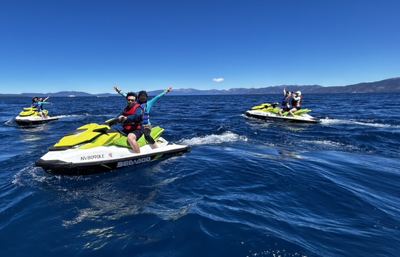 Lake Tahoe Fun! Rent a Sea-Doo GTI 130 from Camp Richardson Marina