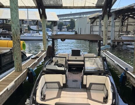 Surf. Sun. Party. This Is The Boat. 2023 22' Heyday H22.