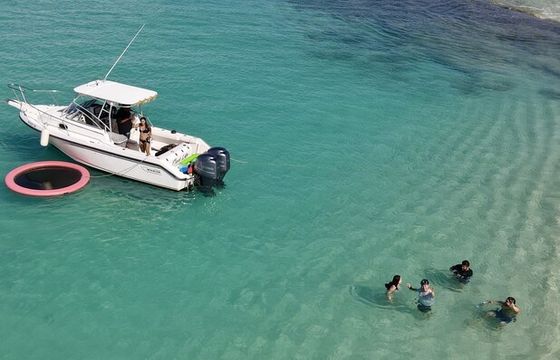 Boston Whaler 24’ – Smooth Ride to Icacos/Palomino (Captain Included)