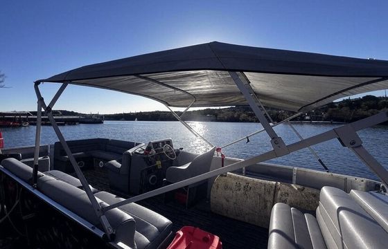 The "Tiki" 24 ft 12 person party pontoon - Lake Austin